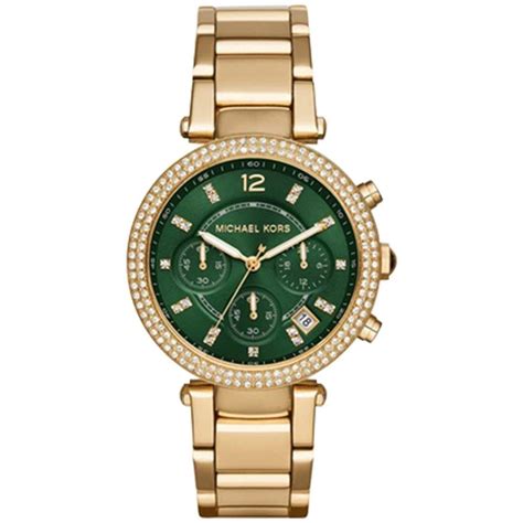 michael kors women's watch green face|michael kors green tone.